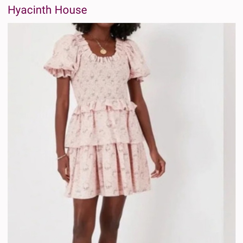 Hyacinth House Marie Floral Mini Dress